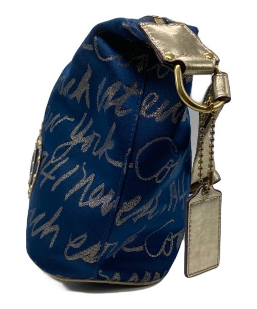 COACH（コーチ）COACH (コーチ) ポピー ショルダーバッグ ネイビーの古着・服飾アイテム