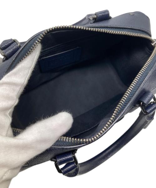 COACH（コーチ）COACH (コーチ) ハンドバッグ ネイビーの古着・服飾アイテム