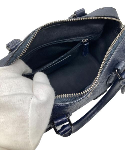 COACH（コーチ）COACH (コーチ) ハンドバッグ ネイビーの古着・服飾アイテム