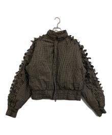 JIAN YE（ジェン イェ）の古着「DRGN SKIN JKT」｜ブラウン