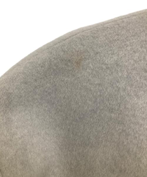 mikomori（ミコモリ）mikomori (ミコモリ) ウール混コート ライトグレー サイズ:Mの古着・服飾アイテム