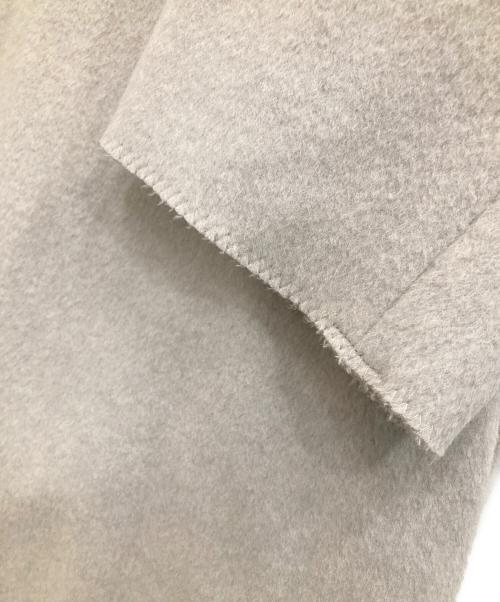 mikomori（ミコモリ）mikomori (ミコモリ) ウール混コート ライトグレー サイズ:Mの古着・服飾アイテム