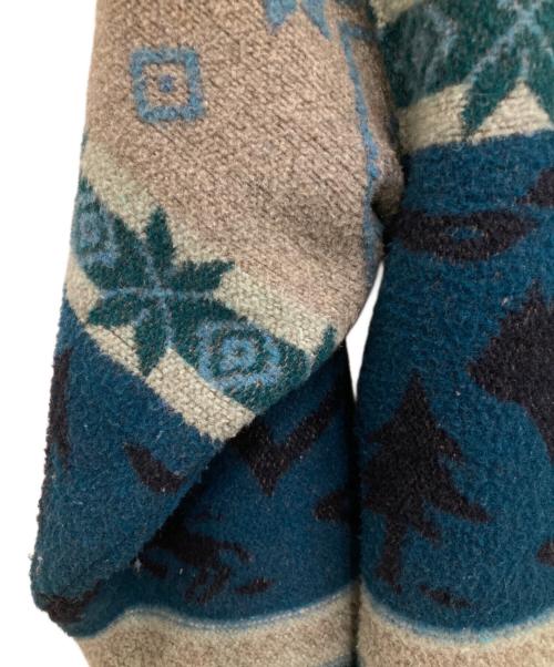 L.L.Bean（エルエルビーン）L.L.Bean (エルエルビーン) スキーノルディック柄ハーフジッププルオーバー グリーン サイズ:Sの古着・服飾アイテム