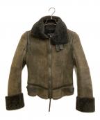 PATRIZIA PEPEパトリツィア・ペペ）の古着「ムートンジャケット」｜オリーブ