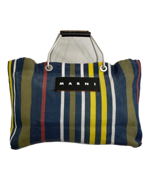 MARNI（マルニ）MARNI (マルニ) フラワーカフェトートバッグ マルチカラーの古着・服飾アイテム