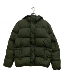 Calvin Klein Jeans（カルバンクラインジーンズ）の古着「ダウンジャケット」｜オリーブ