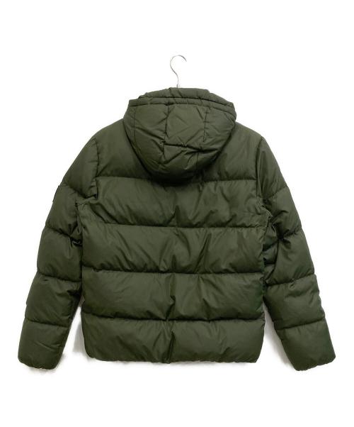 Calvin Klein Jeans（カルバンクラインジーンズ）Calvin Klein Jeans (カルバンクラインジーンズ) ダウンジャケット オリーブ サイズ:Mの古着・服飾アイテム