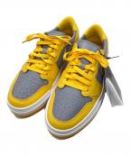 NIKEナイキ）の古着「AIR JORDAN1 ELEVATE LOW」｜イエロー×グレー
