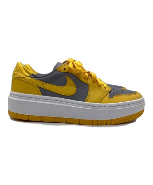 NIKE（ナイキ）NIKE (ナイキ) AIR JORDAN1 ELEVATE LOW イエロー×グレー サイズ:26.5 未使用品の古着・服飾アイテム