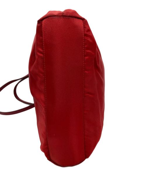 PRADA（プラダ）PRADA (プラダ) ハンドバッグ レッドの古着・服飾アイテム