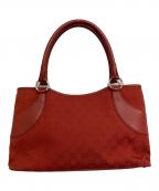 GUCCIグッチ）の古着「トートバッグ」｜レッド