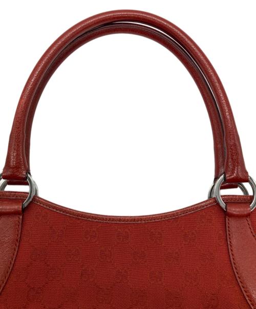 GUCCI（グッチ）GUCCI (グッチ) トートバッグ レッドの古着・服飾アイテム