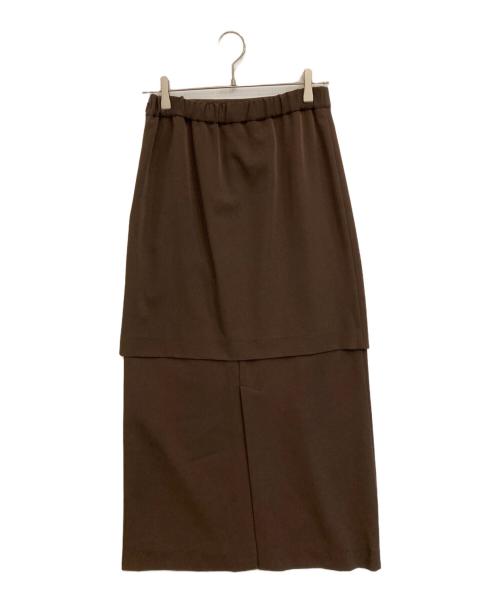 Ameri（アメリ）AMERI (アメリ) ロングスカート ブラウン サイズ:Mの古着・服飾アイテム