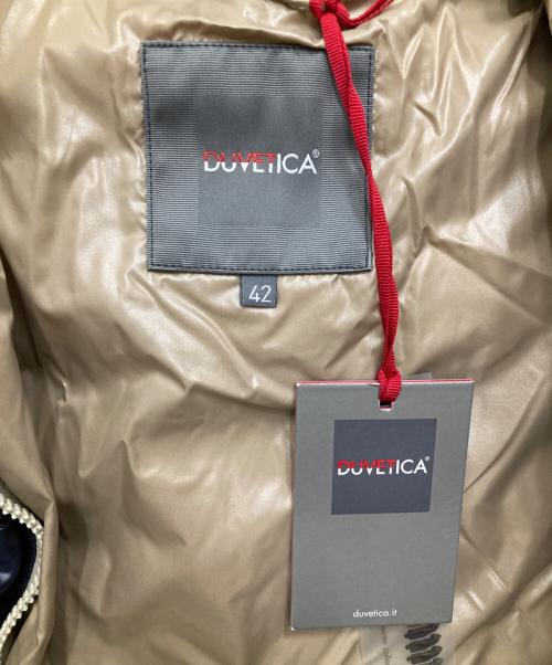 DUVETICA（デュベティカ）DUVETICA (デュベティカ) ACE DOWN COAT ネイビー サイズ:42 未使用品の古着・服飾アイテム