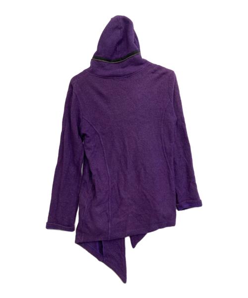 CIVARIZE（シヴァーライズ）CIVARIZE (シヴァーライズ) アシンメトリーパーカー パープル サイズ:44の古着・服飾アイテム
