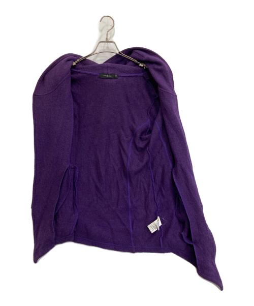 CIVARIZE（シヴァーライズ）CIVARIZE (シヴァーライズ) アシンメトリーパーカー パープル サイズ:44の古着・服飾アイテム