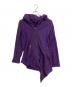 CIVARIZE（シヴァーライズ）の古着「アシンメトリーパーカー」｜パープル
