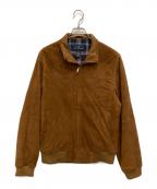 BROOKS BROTHERSブルックスブラザーズ）の古着「スエードレザージャケット」｜ブラウン