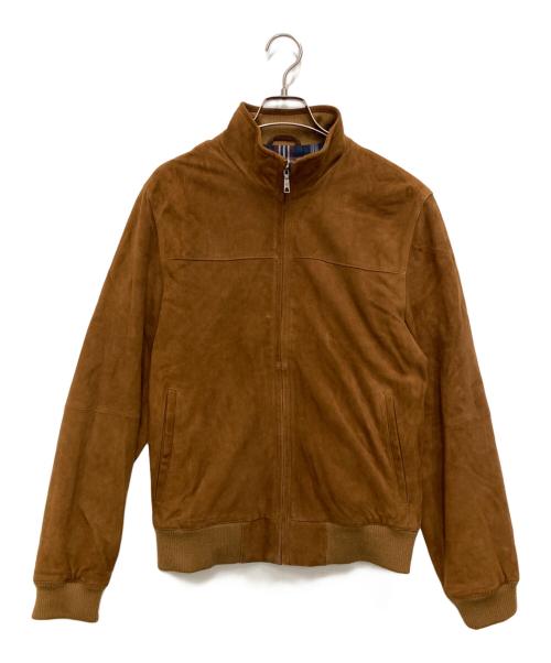 BROOKS BROTHERS（ブルックスブラザーズ）BROOKS BROTHERS (ブルックスブラザーズ) スエードレザージャケット ブラウン サイズ:Sの古着・服飾アイテム