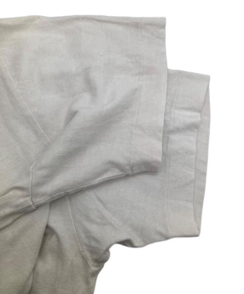 PLAY COMME des GARCONS（プレイコムデギャルソン）PLAY COMME des GARCONS (プレイコムデギャルソン) ロゴTシャツ ホワイト サイズ:Ｌの古着・服飾アイテム