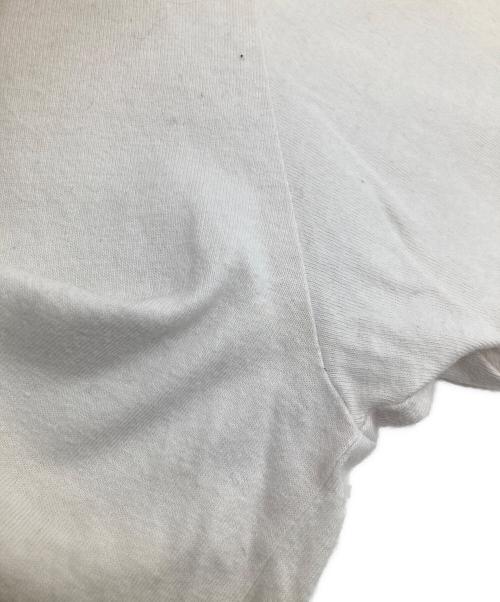 PLAY COMME des GARCONS（プレイコムデギャルソン）PLAY COMME des GARCONS (プレイコムデギャルソン) ロゴTシャツ ホワイト サイズ:Ｌの古着・服飾アイテム