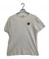 PLAY COMME des GARCONS（プレイコムデギャルソン）の古着「ロゴTシャツ」｜ホワイト