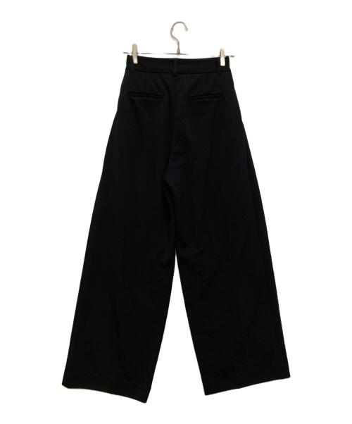 TODAYFUL（トゥデイフル）TODAYFUL (トゥデイフル) Doubletuck Twill Trousers ブラック サイズ:36 未使用品の古着・服飾アイテム