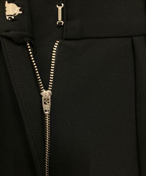 TODAYFUL（トゥデイフル）TODAYFUL (トゥデイフル) Doubletuck Twill Trousers ブラック サイズ:36 未使用品の古着・服飾アイテム