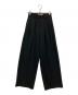 TODAYFUL（トゥデイフル）の古着「Doubletuck Twill Trousers」｜ブラック