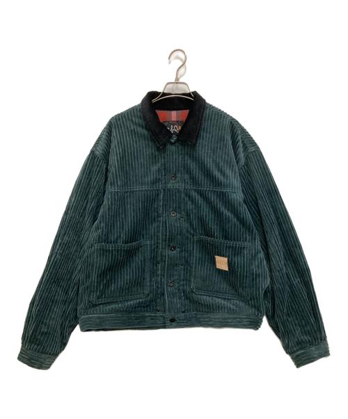 Willow Pants（ウィローパンツ）Willow Pants (ウィローパンツ) コーデュロイジャケット グリーン サイズ:2の古着・服飾アイテム