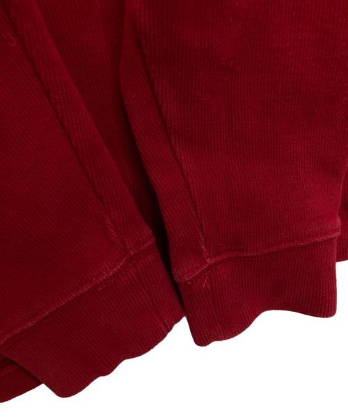 POLO RALPH LAUREN（ポロ・ラルフローレン）POLO RALPH LAUREN (ポロ・ラルフローレン) ハーフジップスウェット レッド サイズ:-の古着・服飾アイテム