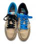 NIKE (ナイキ) AIR JORDAN 1 LOW DESERT ORE ブルー×ベージュ サイズ:26：9000円