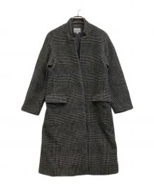 STEVEN ALAN（スティーブンアラン）の古着「メルトンコート」｜ブラック