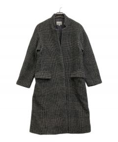 美品☆Steven Alan ヘリンボーン　ジャガード ロングコート　6.3万 美品☆Steven Alan ヘリンボーン ジャガード ロングコート 6.3万
