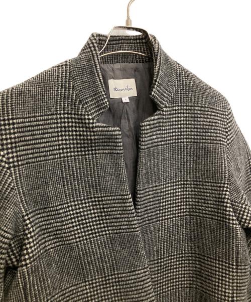 STEVEN ALAN（スティーブンアラン）STEVEN ALAN (スティーブンアラン) メルトンコート ブラック サイズ:Ｓの古着・服飾アイテム