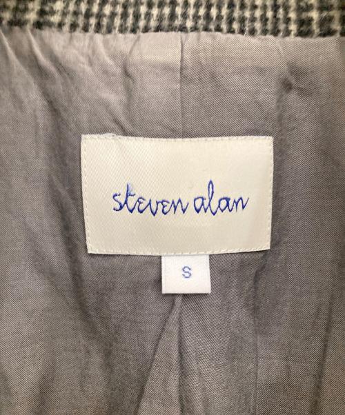 STEVEN ALAN（スティーブンアラン）STEVEN ALAN (スティーブンアラン) メルトンコート ブラック サイズ:Ｓの古着・服飾アイテム