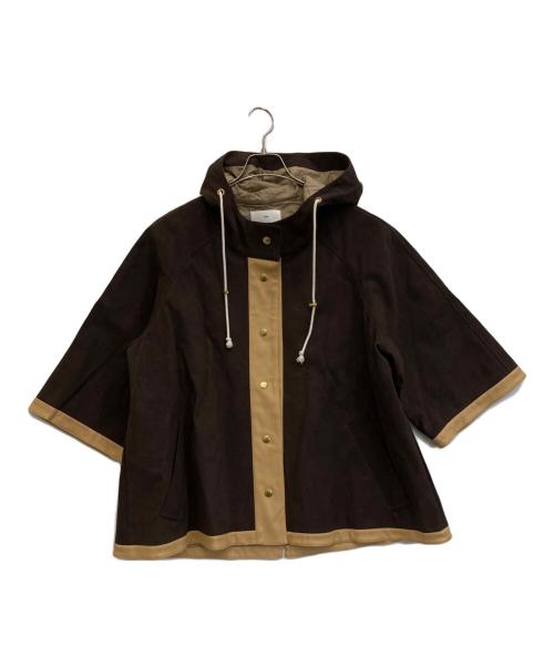 SMUK（スモック）SMUK (スモック) フーデッドコート ブラウン サイズ:-の古着・服飾アイテム