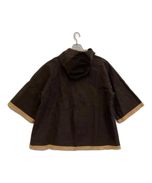 SMUK（スモック）SMUK (スモック) フーデッドコート ブラウン サイズ:-の古着・服飾アイテム