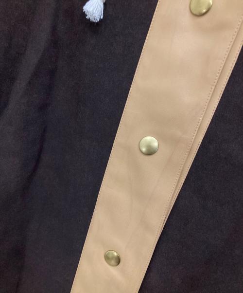 SMUK（スモック）SMUK (スモック) フーデッドコート ブラウン サイズ:-の古着・服飾アイテム