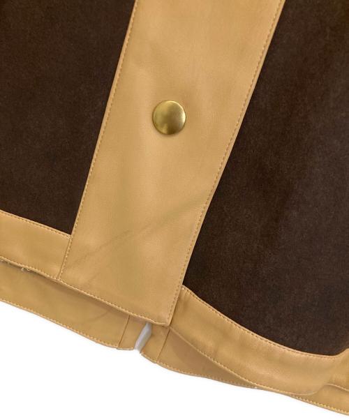 SMUK（スモック）SMUK (スモック) フーデッドコート ブラウン サイズ:-の古着・服飾アイテム