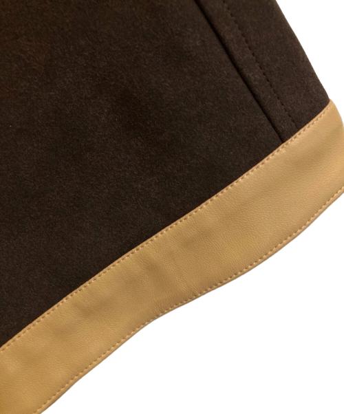 SMUK（スモック）SMUK (スモック) フーデッドコート ブラウン サイズ:-の古着・服飾アイテム