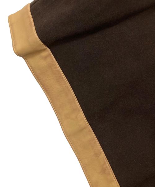 SMUK（スモック）SMUK (スモック) フーデッドコート ブラウン サイズ:-の古着・服飾アイテム
