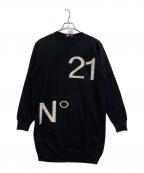 N°21ヌメロヴェントゥーノ）の古着「ニットワンピース」｜ブラック