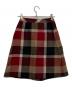 BLUE LABEL CRESTBRIDGE (ブルーレーベルクレストブリッジ) チェックスカート レッド サイズ:36：4000円