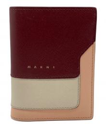 MARNI（マルニ）の古着「バイフォールドウォレット」｜レッド