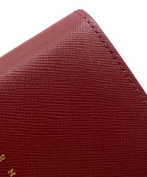 MARNI（マルニ）MARNI (マルニ) バイフォールドウォレット レッドの古着・服飾アイテム