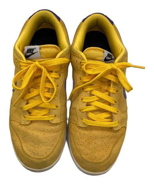 NIKE（ナイキ）NIKE (ナイキ) DUNK LOW BY YOU パープル×イエロー サイズ:27.5の古着・服飾アイテム