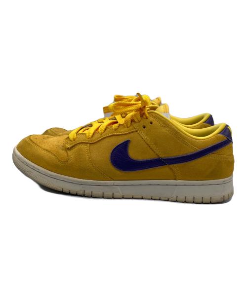 NIKE（ナイキ）NIKE (ナイキ) DUNK LOW BY YOU パープル×イエロー サイズ:27.5の古着・服飾アイテム