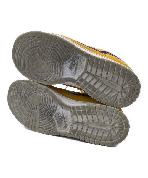 NIKE（ナイキ）NIKE (ナイキ) DUNK LOW BY YOU パープル×イエロー サイズ:27.5の古着・服飾アイテム