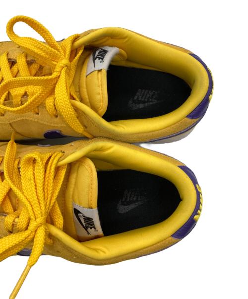 NIKE（ナイキ）NIKE (ナイキ) DUNK LOW BY YOU パープル×イエロー サイズ:27.5の古着・服飾アイテム